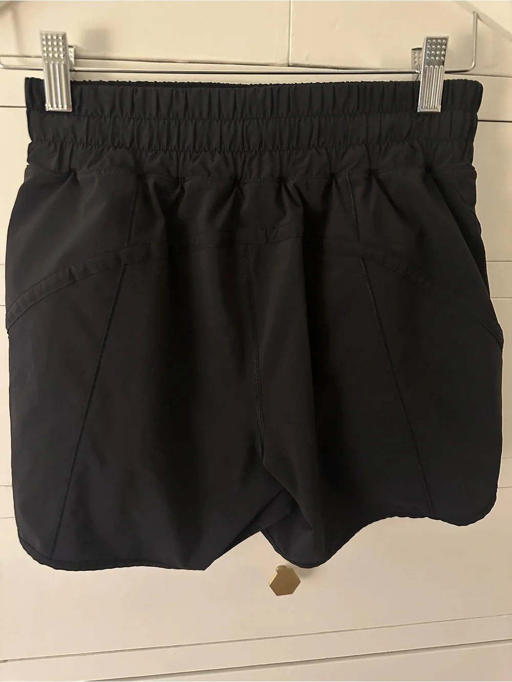 lululemon athletica Black Athletic Running Shorts
